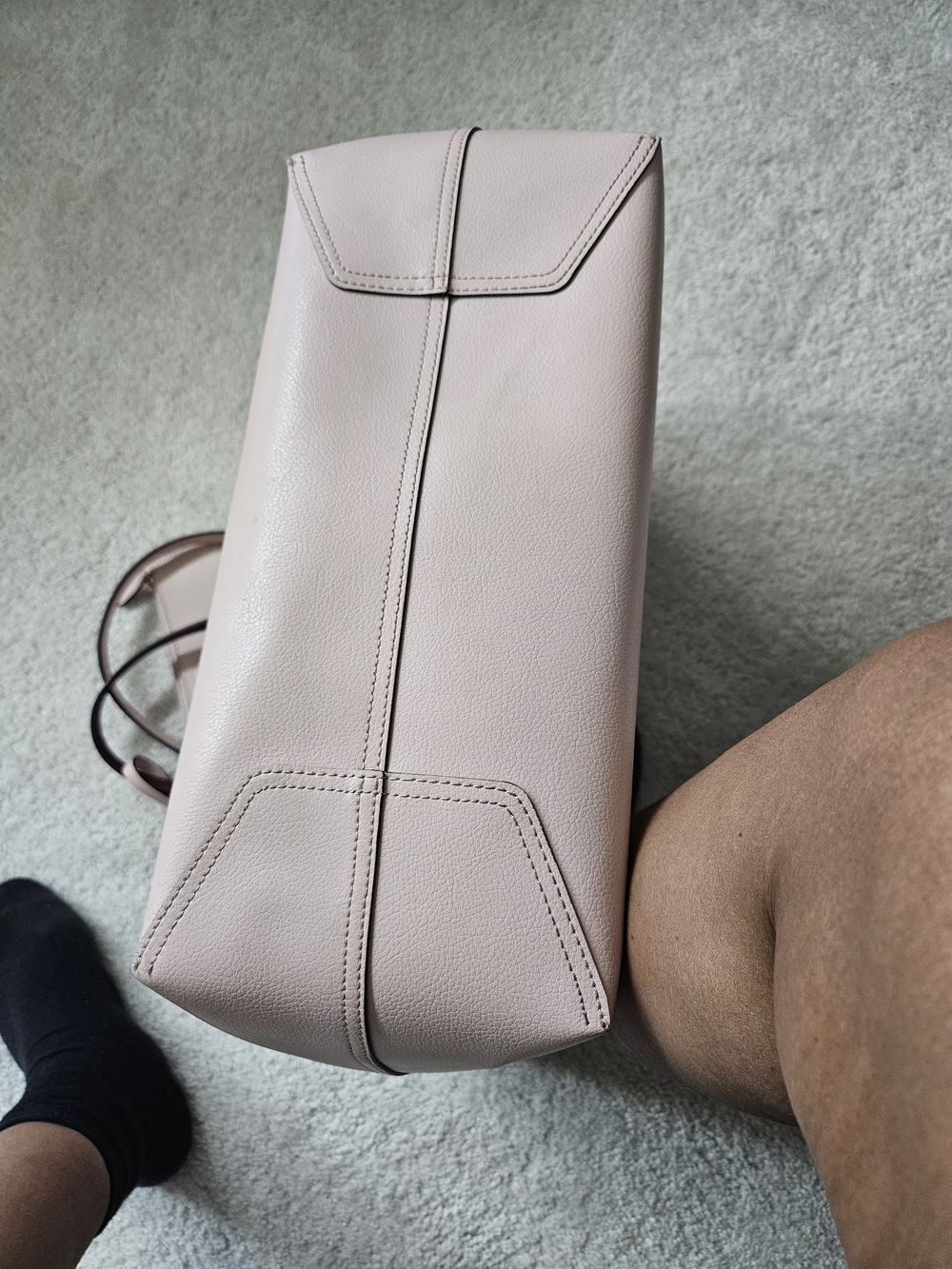 kate spade New York Blush Pink Leather Tote with Wristlet - Picture 2 of 8